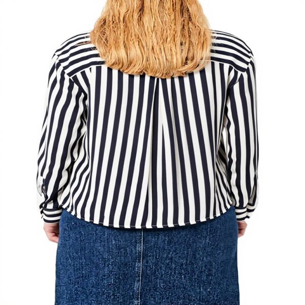 Chemise Femme Caroll 232c-caby Rayures Marine Anthracite