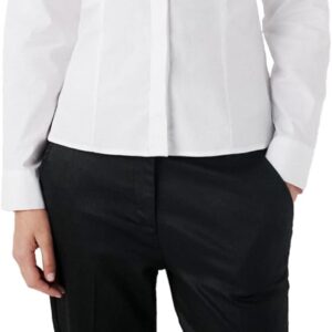 Chemise Caroll femme 242c-csensuel blanc élégant-0