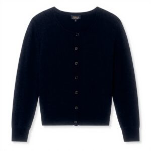 Gilet cachemire Caroll 242K-MCAROLINE marine taille M femme