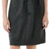 Caroll Robe Femme Gris Fonce Mode Casual Confortable-2