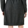 Caroll Robe Femme Gris Fonce Mode Casual Confortable-1