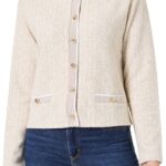 T-shirt manches longues Caroll femme lot 1 Gardenia-0