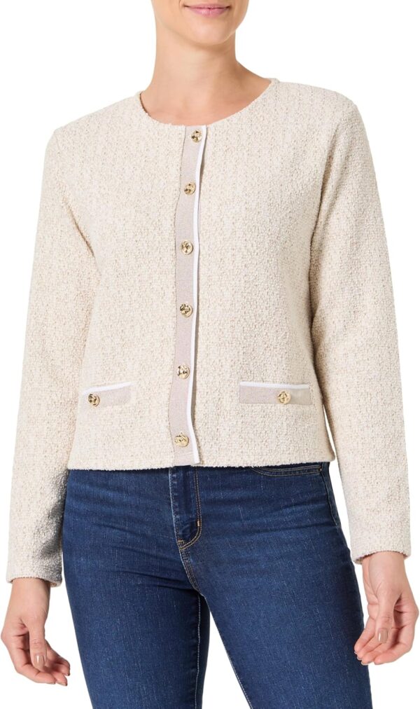 T-shirt manches longues Caroll femme lot 1 Gardenia-0