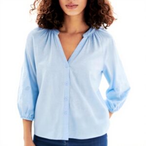Blouse col V Caroll Femme médicale professionnelle confort