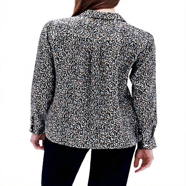 Chemise imprimée léopard Caroll femme soyeuse coupe droite