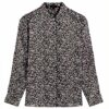Chemise imprimée léopard Caroll femme soyeuse coupe droite