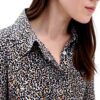 Chemise imprimée léopard Caroll femme soyeuse coupe droite