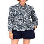 Caroll Chemise Femme Marine Modèle Jessica Élégant