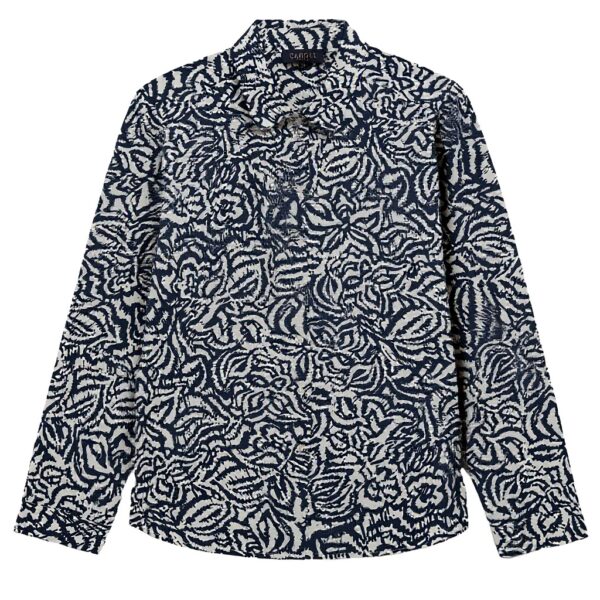 Caroll Chemise Femme Marine Modèle Jessica Élégant