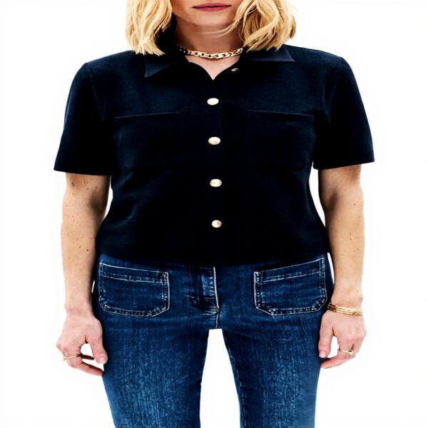 Chemise manches courtes Caroll femme élégante confortable