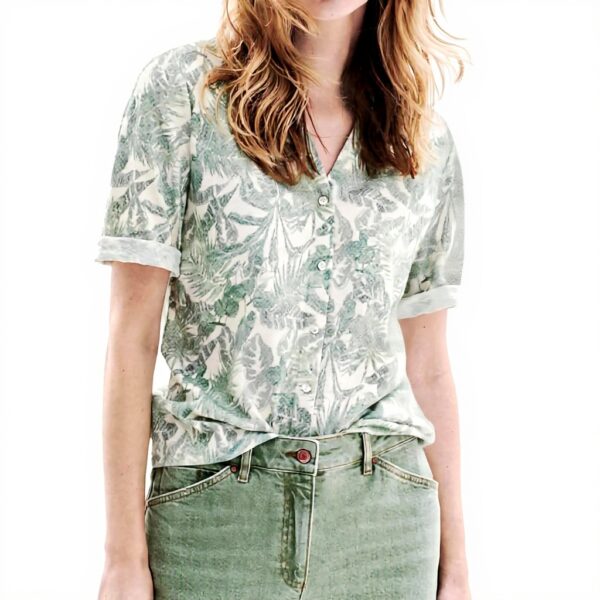 Chemise manches courtes Caroll femme mode confort élégante