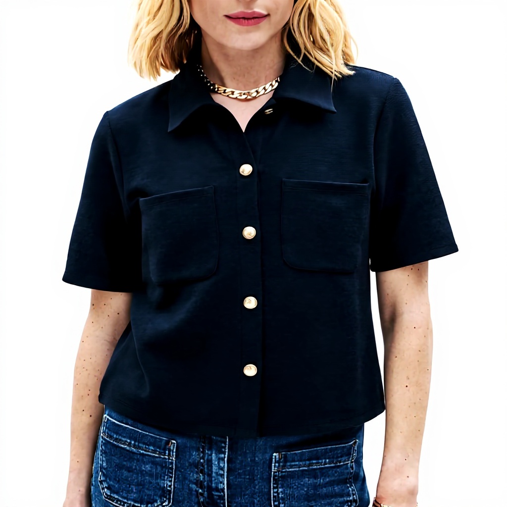 Chemise manches courtes Caroll femme élégante confortable