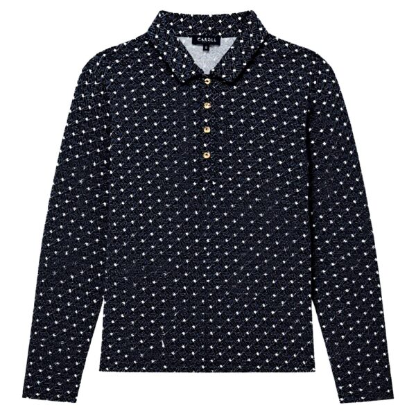 T-shirt manches longues Caroll Femme Sky Captain confortable