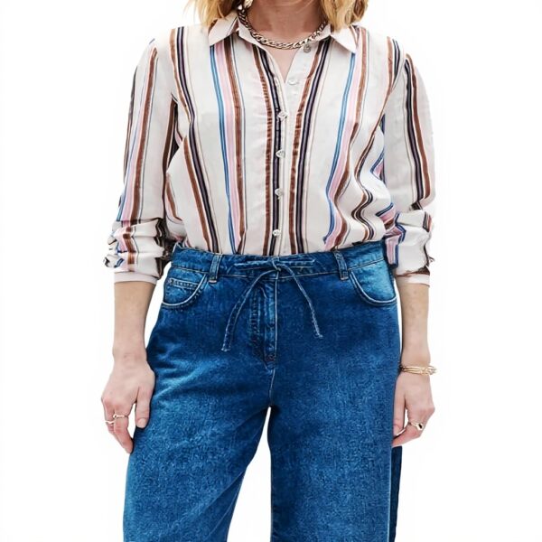 Jean Caroll Femme Denim Clair Taille 34 36 38 40 42 44