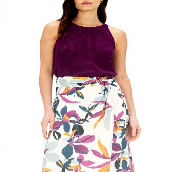 Caroll Jupe Femme Figue Taille 36 38 40 42 44