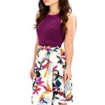 Caroll Jupe Femme Figue Taille 36 38 40 42 44