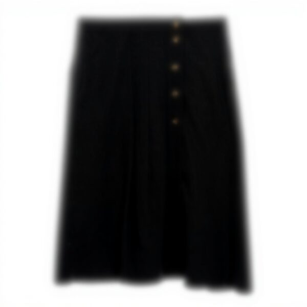 Jupe fluide midi Caroll femme longueur élégante noir