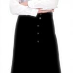 Jupe fluide midi Caroll femme longueur élégante noir