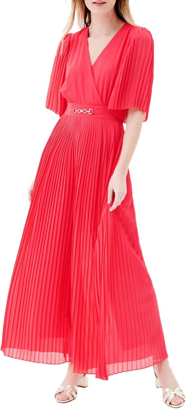 Pantalon combinaison Caroll encolure cache-cœur femme-0