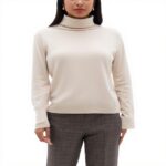 Caroll Pantalon Femme Marron Fonce Tailleur Elegant