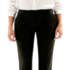 Caroll Pantalon Femme Taille Haute Coupe Droite Noir