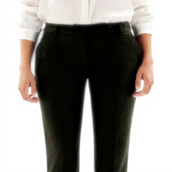 Caroll Pantalon Femme Taille Haute Coupe Droite Noir