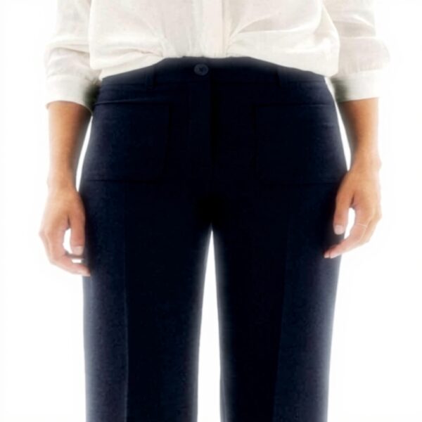 Caroll Pantalon Femme Taille Haute Coupe Classique