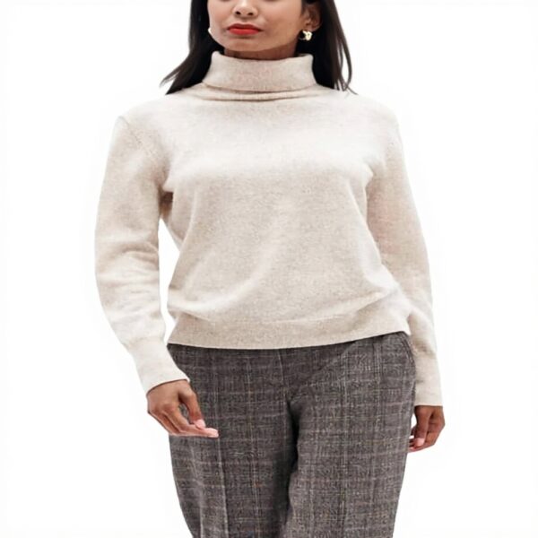 Caroll Pantalon Femme Marron Fonce Tailleur Elegant