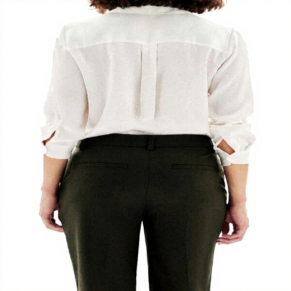 Caroll Pantalon Femme Taille Haute Coupe Droite Noir