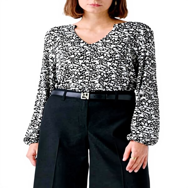 Caroll Pantalon Femme Noir Tailleur Élégant Modèle 242P