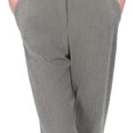 Caroll Pantalon Femme Beige Tailleur Élégant Confortable-0