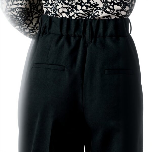 Caroll Pantalon Femme Noir Tailleur Élégant Modèle 242P