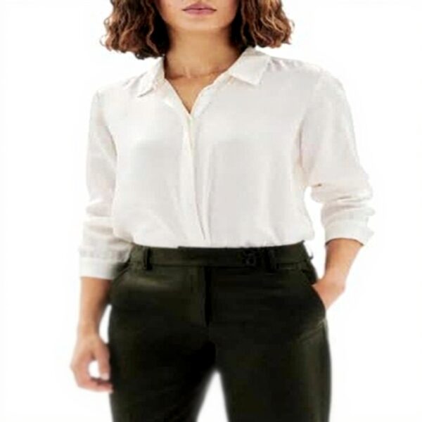 Caroll Pantalon Femme Taille Haute Coupe Droite Noir