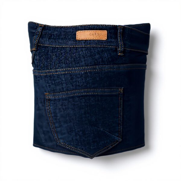 Pantalon Slim Pantacourt CAROLL Femme Bleu Taille 36 38 42