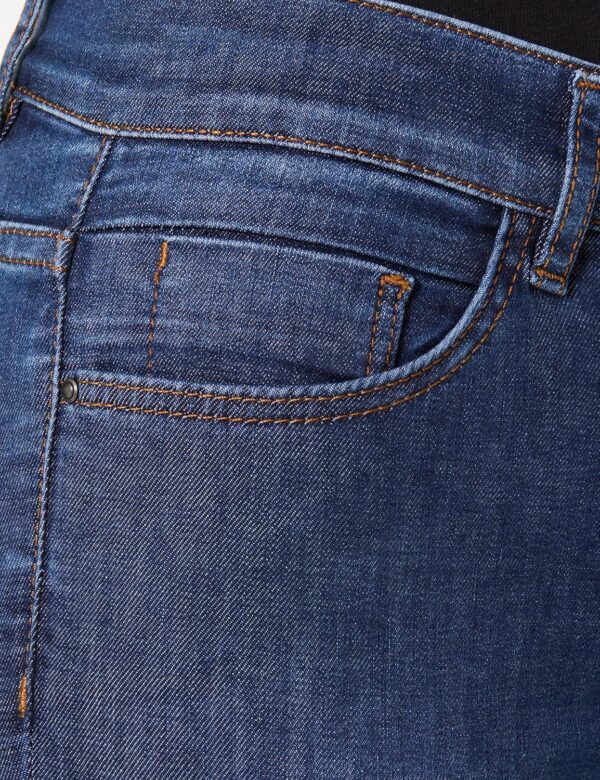 Pantalon Caroll Classique Femme Slim Bleu Taille 40-1