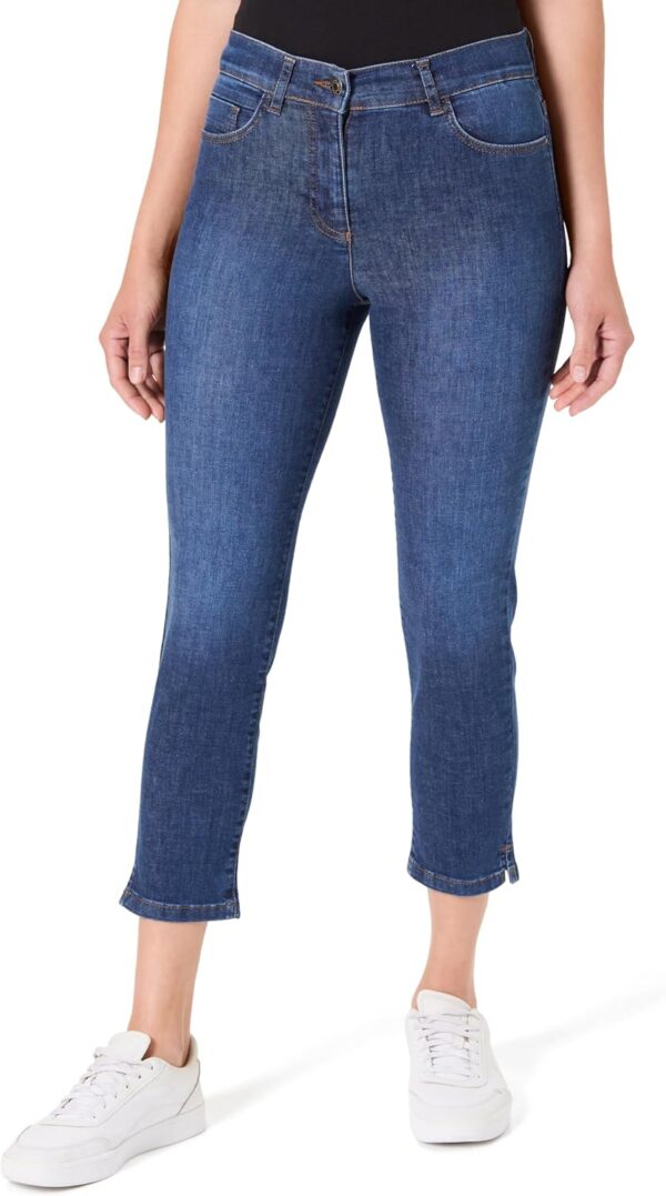 Pantalon Caroll Classique Femme Slim Bleu Taille 40-0