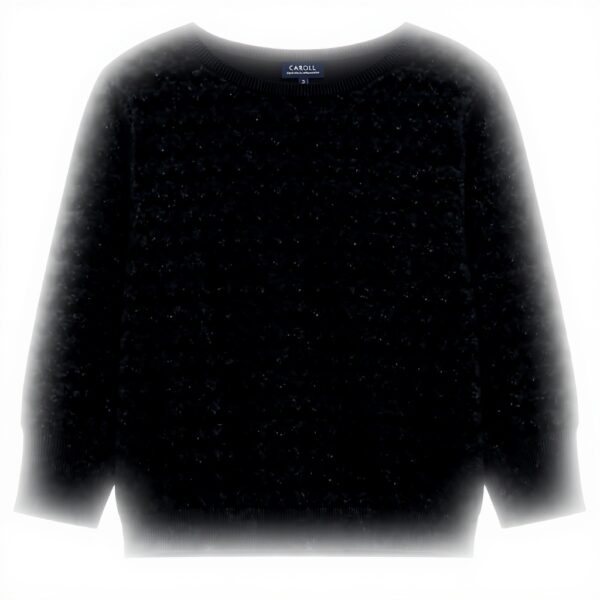 Caroll Pull-Over Femme Noir Mode Confortable Élégant