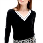 Pull-Over Femme Caroll Noir Confortable Mode Durable