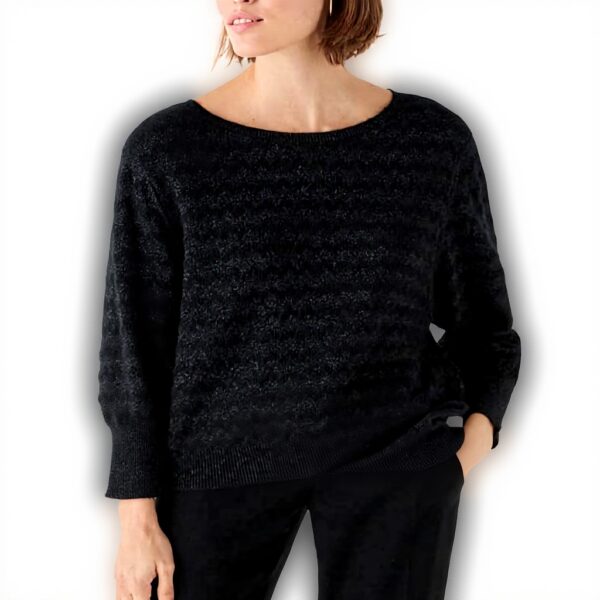 Caroll Pull-Over Femme Noir Mode Confortable Élégant
