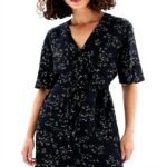 Caroll Robe Femme Casual Crlimp Ah25 Mini Bouquet