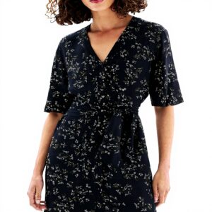 Caroll Robe Femme Casual Crlimp Ah25 Mini Bouquet