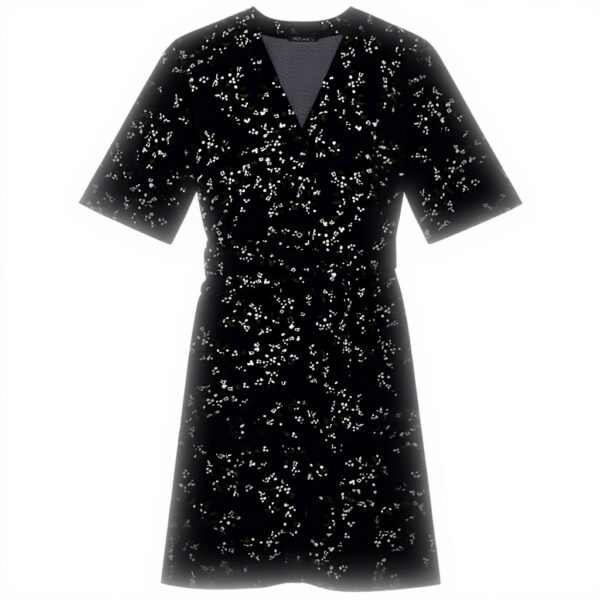 Caroll Robe Femme Casual Crlimp Ah25 Mini Bouquet