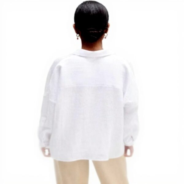 Chemise femme Caroll oversize col fendu SK070-SANDY