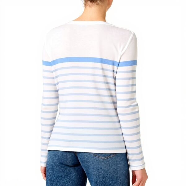 Caroll T-shirt manches longues femme modal rayé confortable
