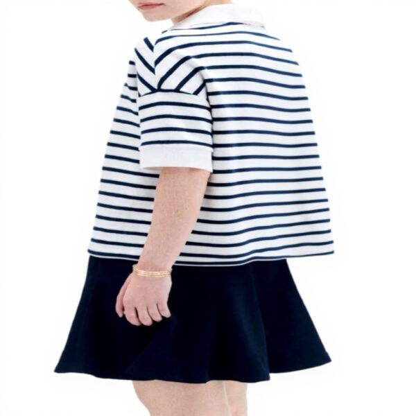 T-shirt marinière Caroll col polo femme élégant