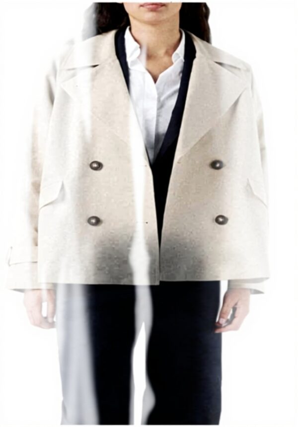 Caroll trench femme 242g-gourmand beige manteau élégant