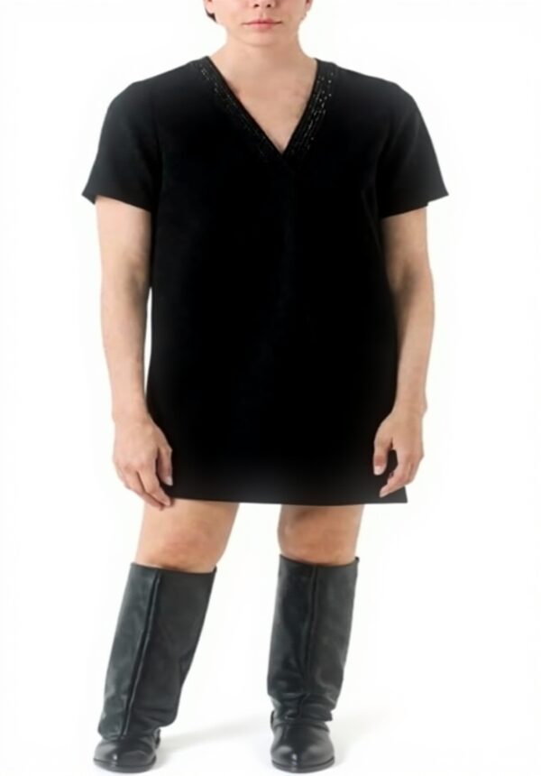 Caroll Robe Femme Noir Casual Modèle 242R-RAMELA2