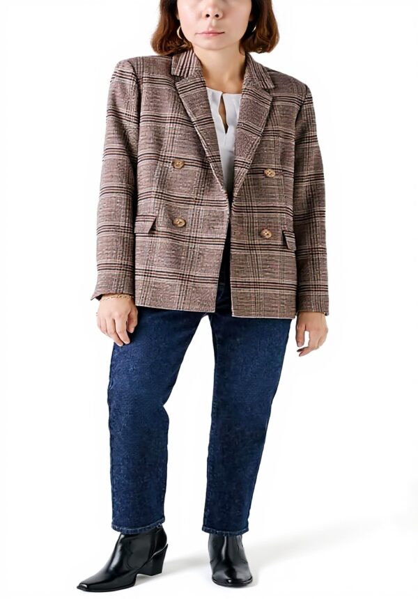 Blazer Caroll Femme Camel Tailleur Élégant