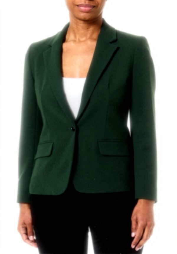 Blazer Femme Caroll Sapin Polyester Coupe Ajustée