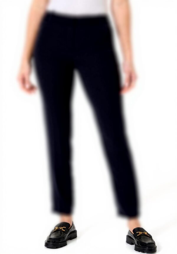 Pantalon Cigarette 7/8ème Caroll - Noir, Marine - Mode Femme